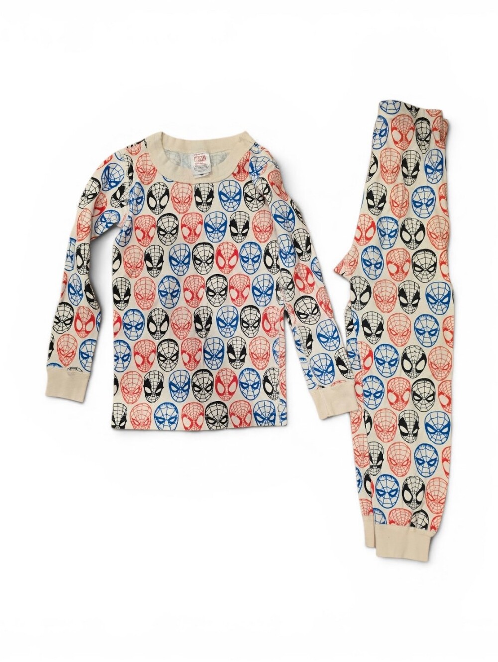Hanna Andersson Pima Cotton Spiderman Print Pajama Set - Size 5 Like New
